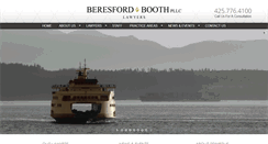 Desktop Screenshot of beresfordlaw.com